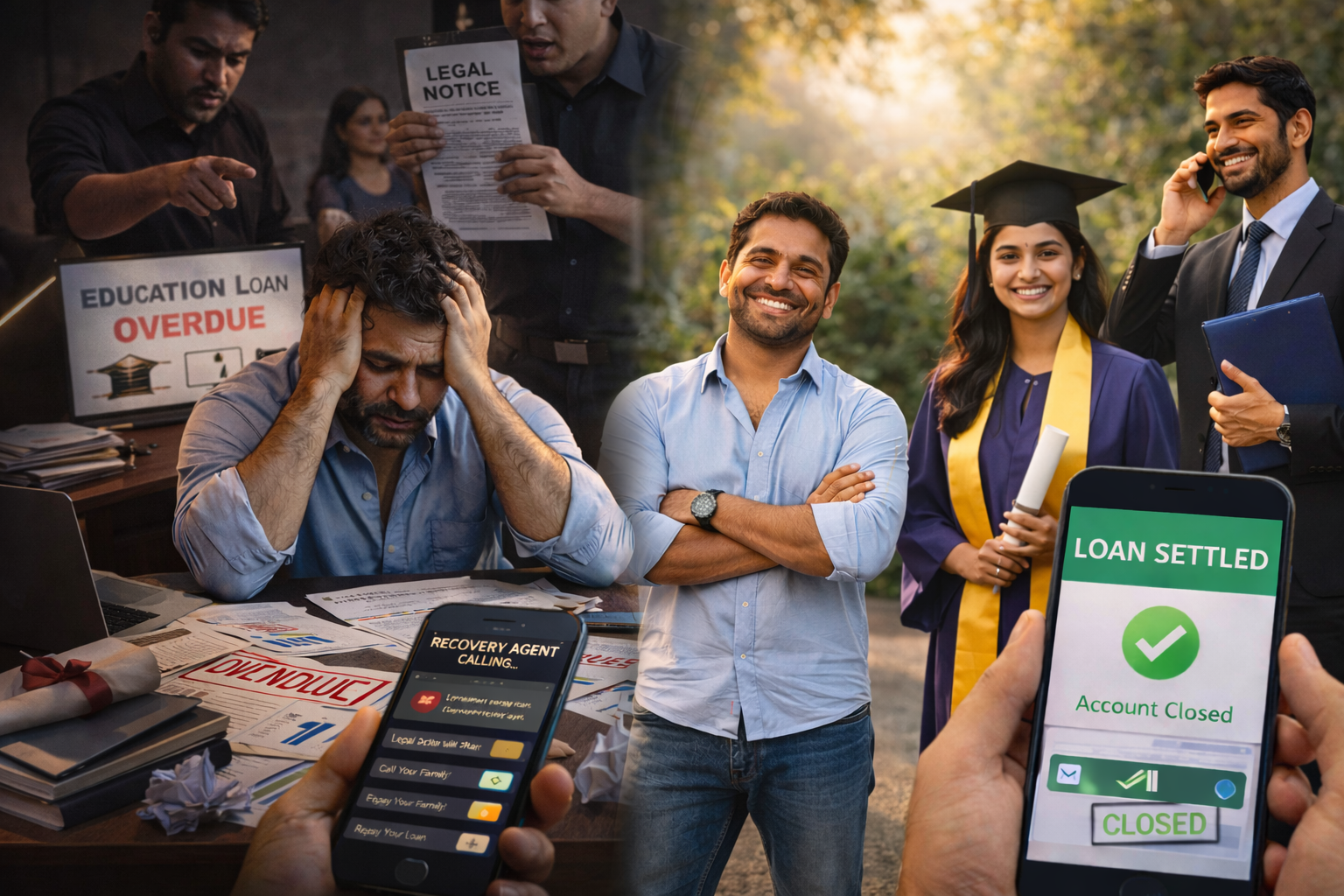 education loan settlement